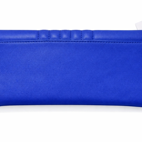 πβ¨ NWT Royal Blue Quilted Trifold Wallet | Couture Gems β¨π - Picture 3 of 4